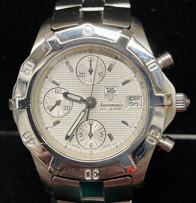 TAG HEUER Chrono Incredibly Unique Automatic Brand New Watch - $10K APR w/ COA!! APR57