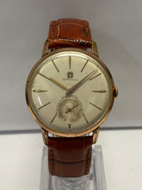 OMEGA Rose Gold Elegance Men's Watch w/Unique Antimagnetic Case- $7K APR w/ COA! APR 57