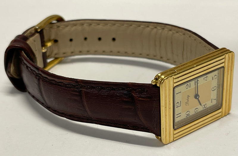 POIRAY Vintage C. 1980s Unique 18K Yellow Gold Design Watch - $15K APR w/ COA!!! APR 57