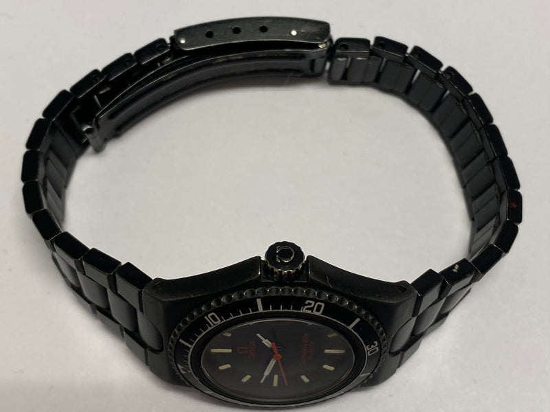 OMEGA Seamaster Vintage 1970s Black PBD Coated Rare Ladies Watch- $6K APR w/COA! APR57