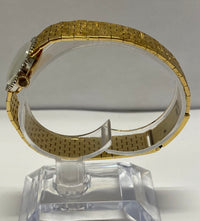 OMEGA 18K Gold w/Diamonds & Florentine Engraving Design Watch - $30K APR w/ COA! APR57