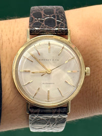 TIFFANY & CO. Vintage 1950's Automatic Solid Gold Wristwatch - $16K APR w/ COA!! APR57