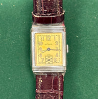 JAEGER LECOULTRE Earliest Edition Reverso 1930 Stainless Steel Men’s Vintage Mechanical Watch - $60K Appraisal Value! ✓ APR 57