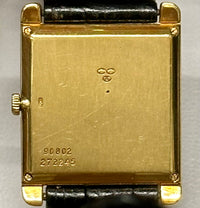 PIAGET Tank 18K Yellow Gold Mechanical circa 1970s Wristwatch - $24K APR w/ COA! APR57