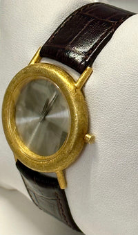 LUDGER KAMPER Incredible One of a Kind 18K Yellow Gold Watch w/ Platinum Dial! - $30K APR Value w/ CoA! ✓ APR 57