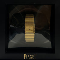 PIAGET Polo Unique Brand New 18K Yellow Gold w/ Rare Bar Watch- $80K APR w/ COA! APR57
