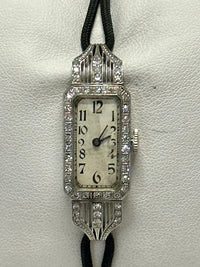 GENERIC BRAND Ladies Vintage circa 1920s Estate Watch w/ approx. 48 Diamonds - $20K APR Value w/ CoA! APR 57