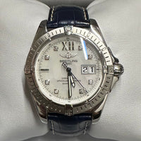 BREITLING Jumbo Chronometer Automatic Perpetual Men's SS Watch- $20K APR w/ COA! APR57