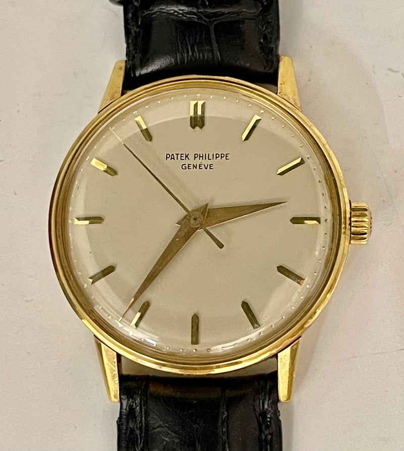 Patek Philippe 18K Yellow Gold  Mechanical Men's Watch Ref#3411 $60K APR w/ COA! APR 57