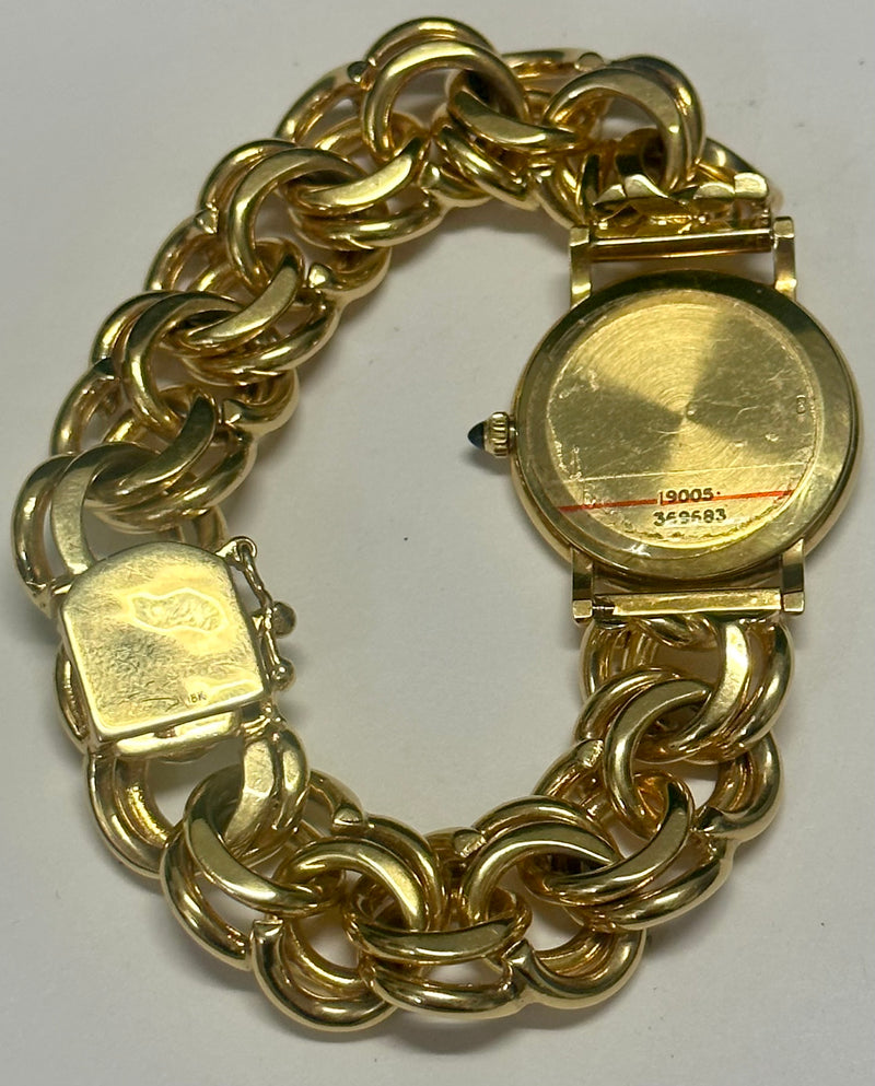 PIAGET Ladies Wristwatch 18K Solid Gold Art Deco Style Bracelet- $65K APR w/COA! APR57