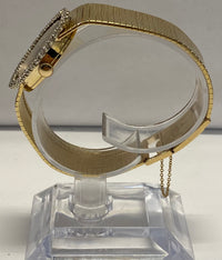 MATHEY TISSOT Ladies Solid Gold Oval Watch w/ Diamond Bezel - $30K APR w/ COA!!! APR 57