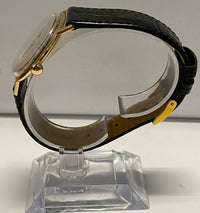 GIRARD PERREGAUX Gold Vintage Dress Watch w/Gold Texture Dial - $10K APR w/ COA! APR57