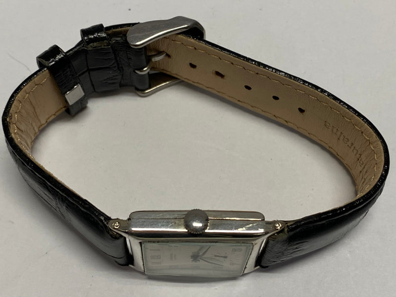 UNIVERSAL GENEVE Sterling Silver Square Vintage 1930's Watch - $12K APR w/ COA!! APR 57