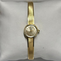 Rare ONSA Mechanical Solid Gold w/ crystal cut Ladies Watch - $12K APR w/ COA!!! APR57
