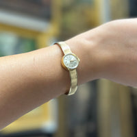 Rare ONSA Mechanical Solid Gold w/ crystal cut Ladies Watch - $12K APR w/ COA!!! APR57
