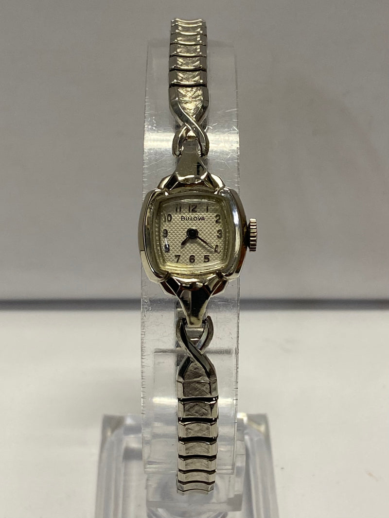 BULOVA Vintage 1940's Elegant Lady's Tuxedo Dial Antique Watch- $3,5K APR w/COA! APR57