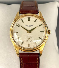 PATEK PHILIPPE 18K Yellow Gold Vintage 1950s Automatic Watch - $125K APR w/ COA! APR57
