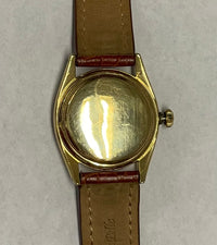ROLEX Vintage C. 1950 Oyster Perpetual 18K Yellow Gold Watch, Ref #6098 - $60K Appraisal Value! ✓ APR 57