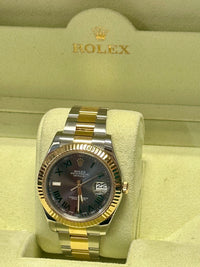 ROLEX DateJust 18K Yellow Gold/Steel Automatic Men's Wristwatch- $35K APR w/COA! APR57