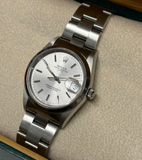 ROLEX Date Oyster Perpetual SS Brand New Men's Unique Watch - $20K APR w/ COA!!! APR57