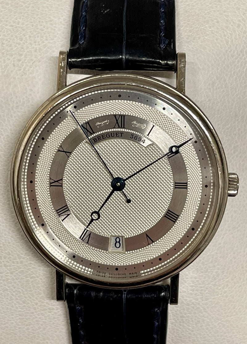 Breguet 3694 18K White Gold Automatic Movement Wristwatch  -  $40K APR w/ COA!!! APR57