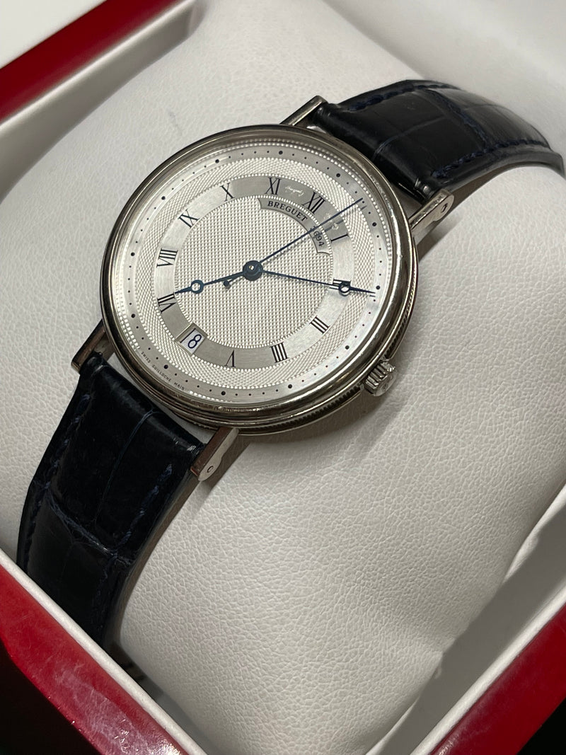 Breguet 3694 18K White Gold Automatic Movement Wristwatch  -  $40K APR w/ COA!!! APR57