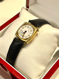VACHERON CONSTATING Driving Wristwatch 18K Yellow Gold 1926s - $200K APR w/ COA! APR57