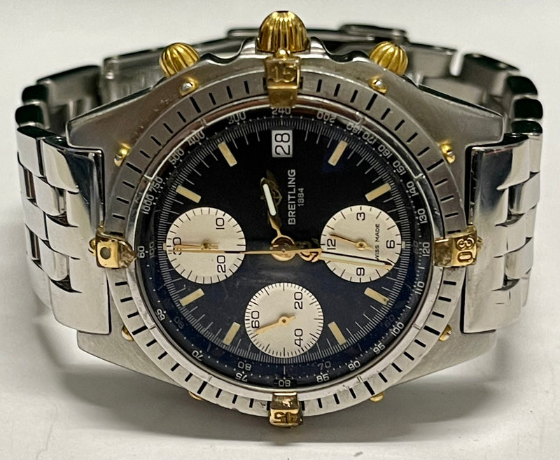 BREITLING Ref# 82804 Chronograph Stainless Steel Automatic M. - $15K APR w/ COA! APR57