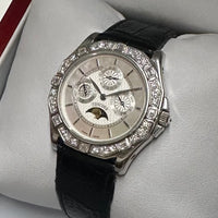 CONCORD Limited Edition Annual Calendar Wristwatch with Diamond Bezel & Mother of Pearl Dial in Platinum - $200K VALUE APR 57