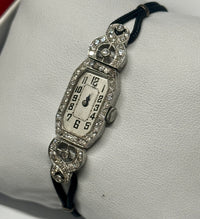 HAMILTON  Platinum 65 Dmnds Approx. Mechanical Vintage Watch - $25K APR w/ COA!! APR57