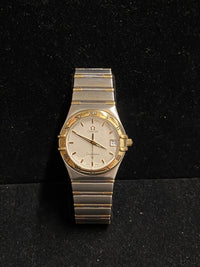 OMEGA CONSTELLATION 18K Gold and Stainless Steel Watch - $7K APR Value w/ CoA! APR 57