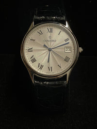 CONCORD SS Unique & Special Engraved Dial Brand New Unisex Watch-$5K APR w/ COA! APR57