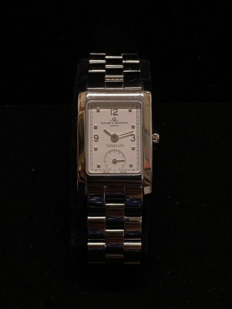 Baume Mercier co-branded by Tiffany&Co SS Unique Brand New Watch- $8K APR w/ COA APR57