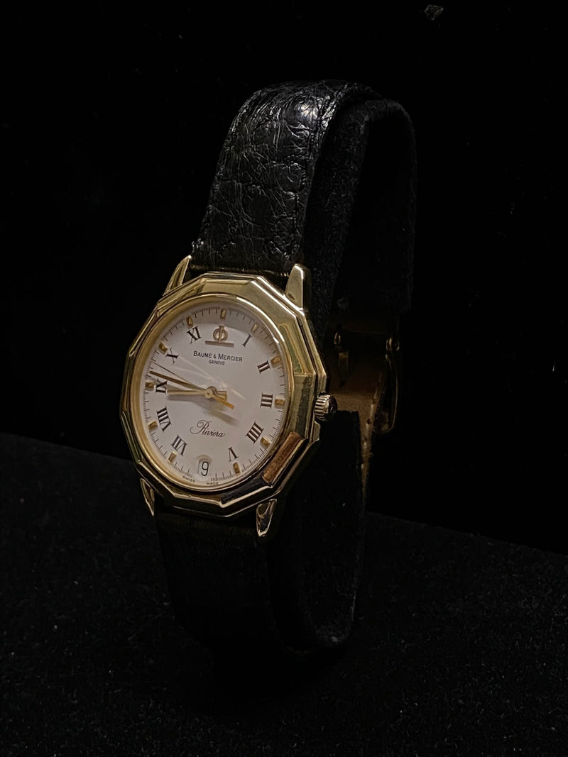 Baume & Mercier 18KYG Unusual Octagonal Case Brand New Watch - $16K APR w/ COA!! APR57