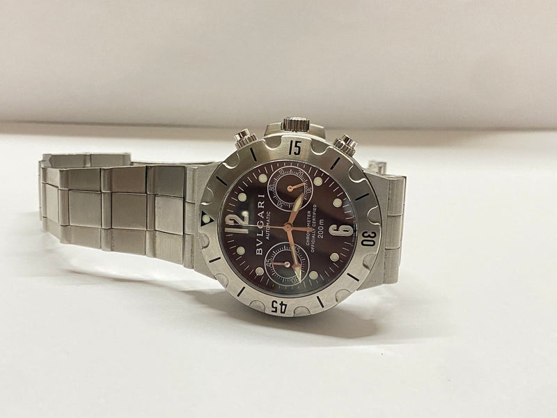 BVLGARY SS Jumbo Chorograph Spectacular Brand New Men's Watch - $15K APR w/ COA! APR57