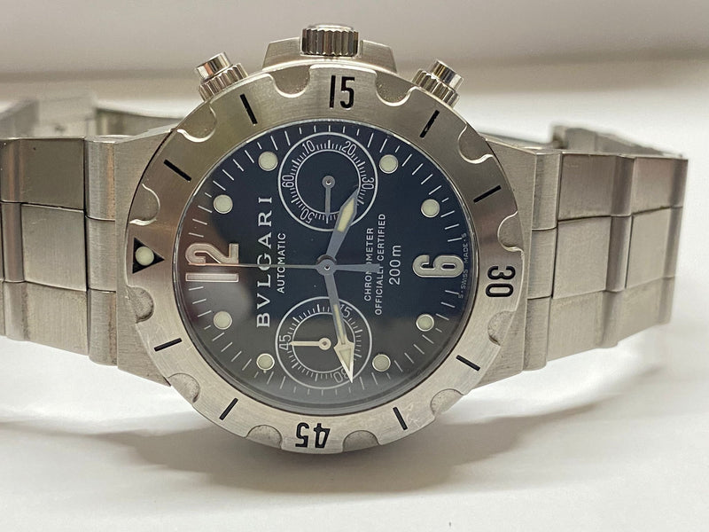BVLGARY SS Jumbo Chorograph Spectacular Brand New Men's Watch - $15K APR w/ COA! APR57