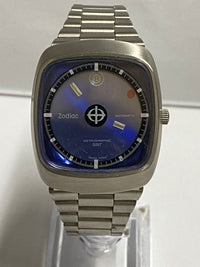 Zodiac SS Spectacular & Very Rare TV-Case Unique Men's Watch - $8K APR w/ COA!!! APR57