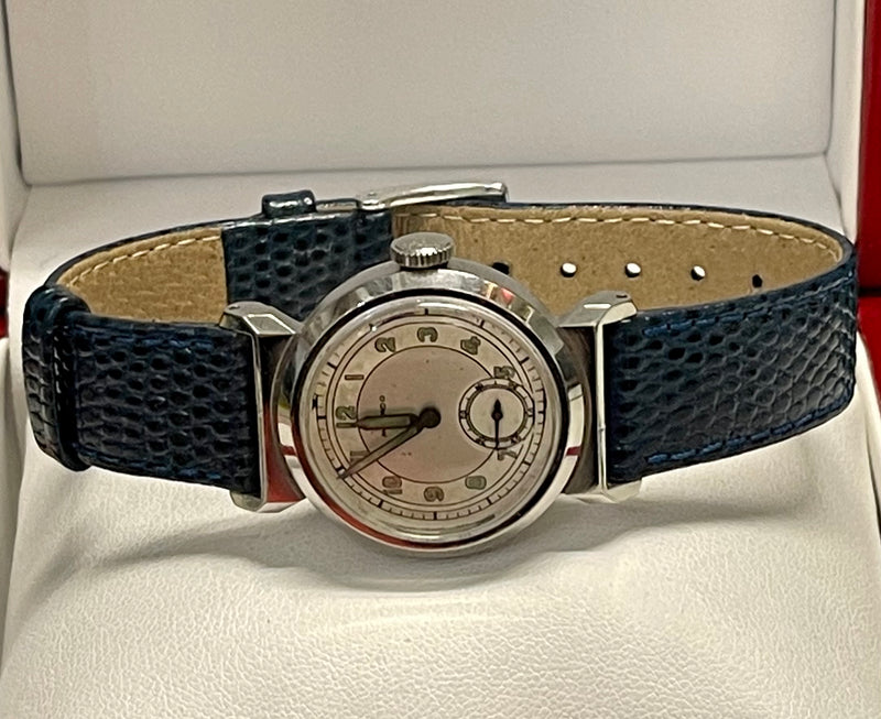 MOVADO Vintage 1930s Mechanical Movement Stainless Steel Watch- $10K APR w/ COA! APR57