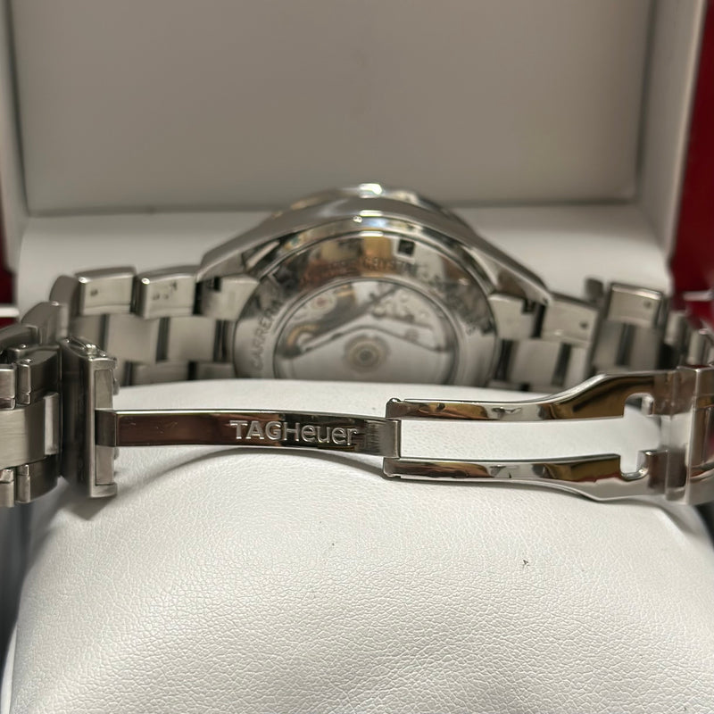 TAG HEUER Carrera Chronograph Jumbo Automatic SS Men's Watch - $10K APR w/ COA!! APR57