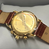 GRUEN Aquarius Chronograph 18K YG Ltd. Ed. Men's Automatic Watch- $30K APR w/COA APR 57