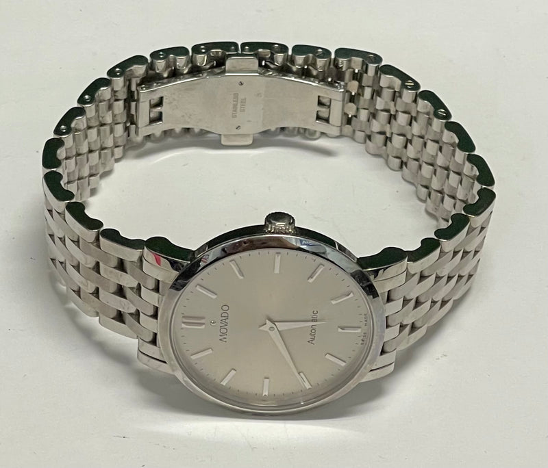 MOVADO Rare Stainless Steel Automatic Jumbo Men's Wristwatch - $8K APR w/ COA!!! APR57