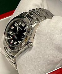 MOVADO Kingmatic 200 Meters Stainless Steel Waterproof Wristwatch-$4K APR w/ COA APR57