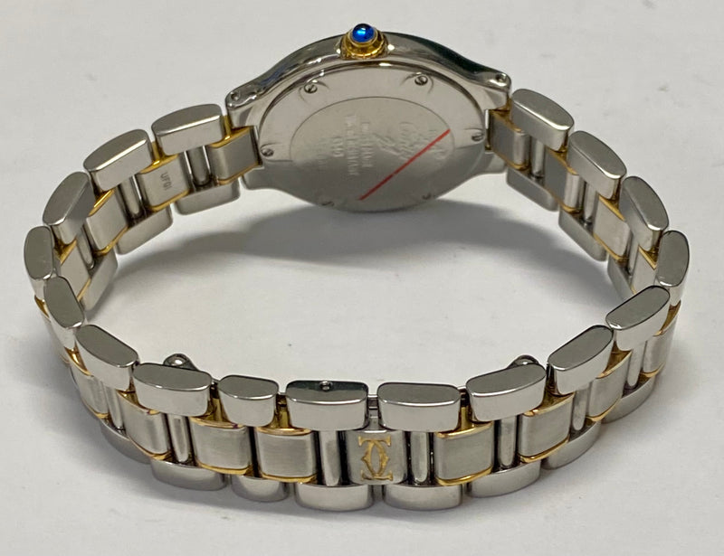 CARTIER Must De Cartier Stainless Steel/ Solid Gold Wristwatch - $8K APR w/ COA! APR57