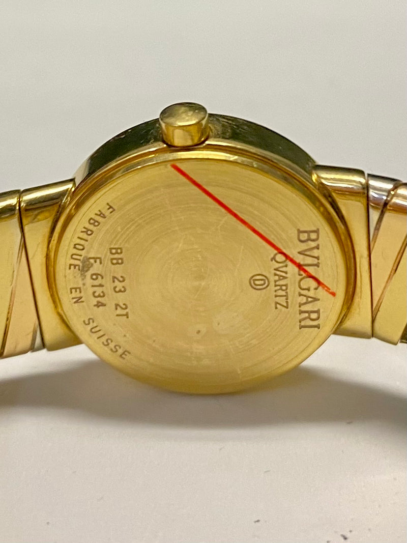 BVLGARI BULGARI Serpenti Tubogas 18K Yellow Gold & Steel Two-Tone Cuff Watch - $35K Appraisal Value! ✓ APR57