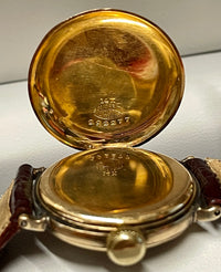 VACHERON CONSTANTIN Vintage 1920's 14K Yellow Gold Watch - $60K APR w/  COA!!! APR 57