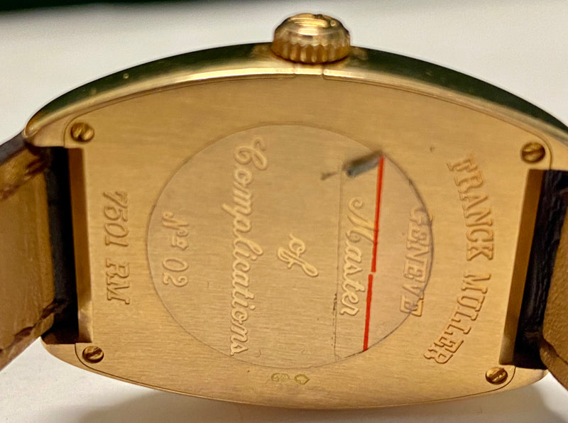 FRANCK MULLER Master of Complications #2 7501 Wristwatch Minute Repeater in 18 Karat Rose Gold - $150K VALUE APR 57