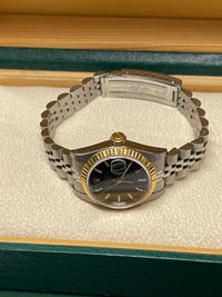 ROLEX Oyster Perpetual Date Ladies SS/White Gold Finish Watch  - $18K APR w/ COA APR57