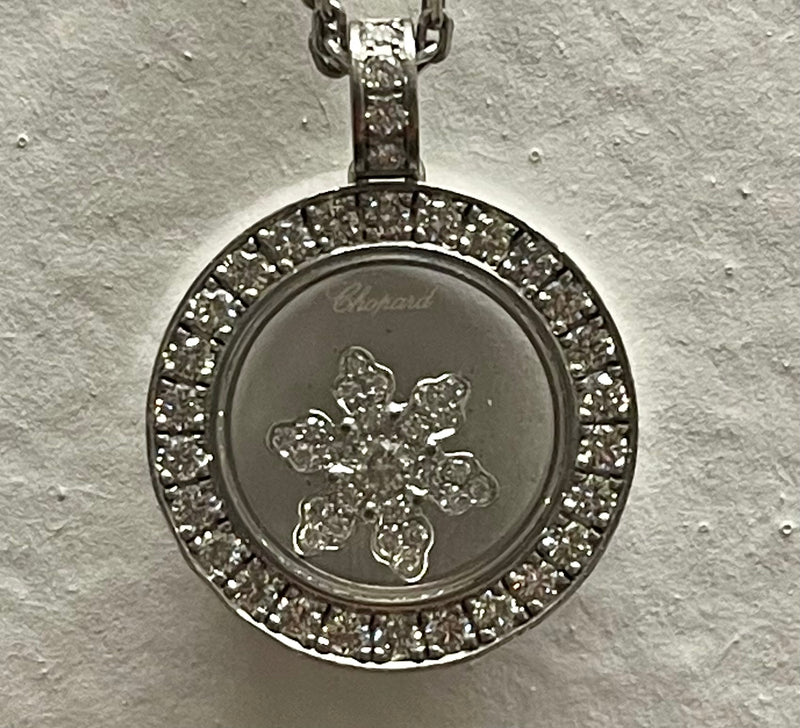 CHOPARD JEWELRY BRANDS HAPPY DIAMONDS Necklace 79A038-0001 | Geneve Company