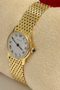 CARTIER Vintage 18K Yellow Gold Mechanical Ladies' Wristwatch - $80K APR w/ COA! APR57