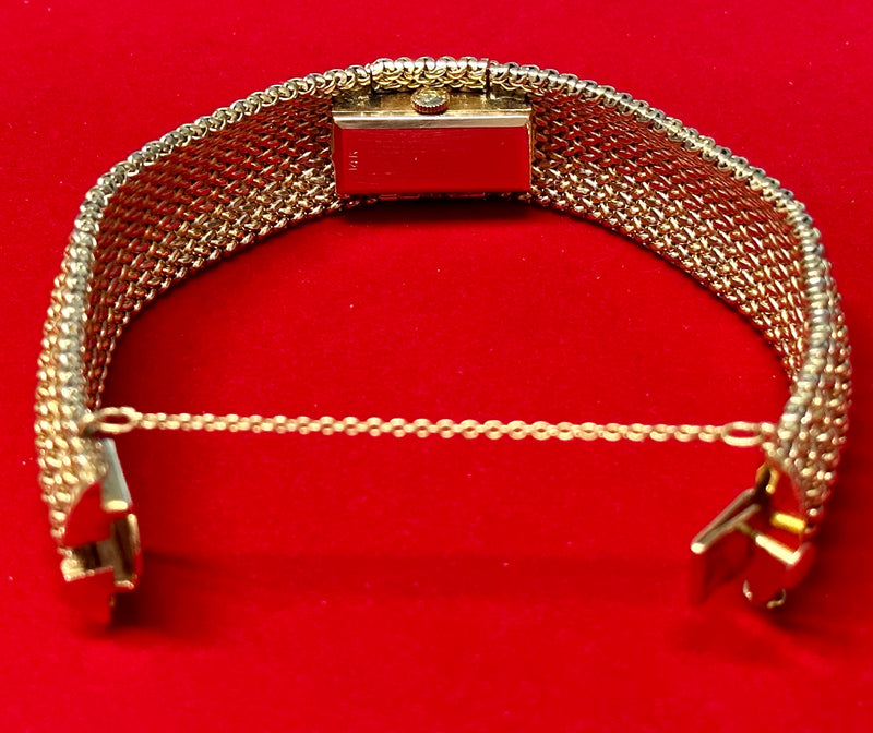 Zodiac Ladies 14k Gold Italian Designer Style Bracelet Watch $30K APR w/ CoA!!!! APR 57